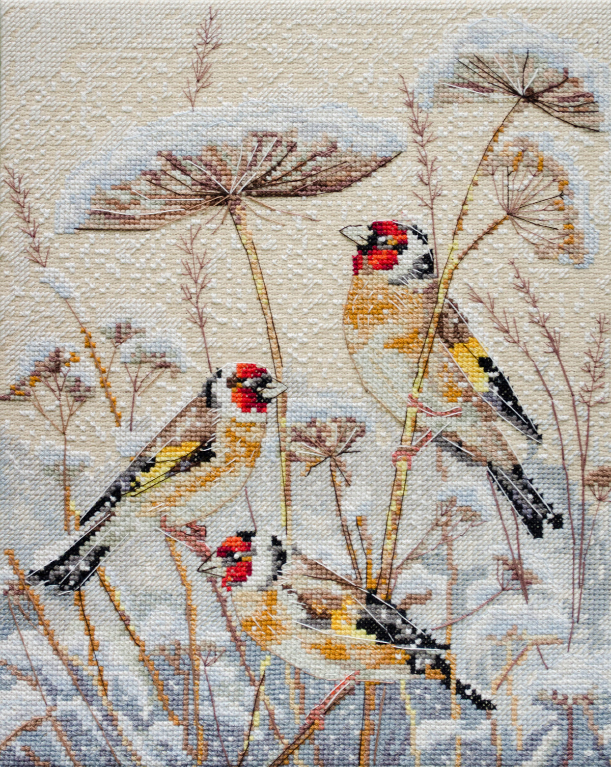 A Quiet Blizzard Cross Stitch Kit