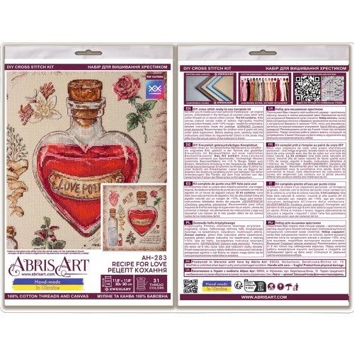 Recipe for Love Cross-stitch Kit