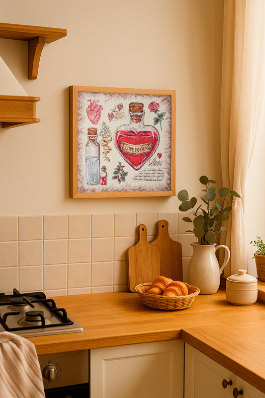 Recipe for Love Cross-stitch Kit