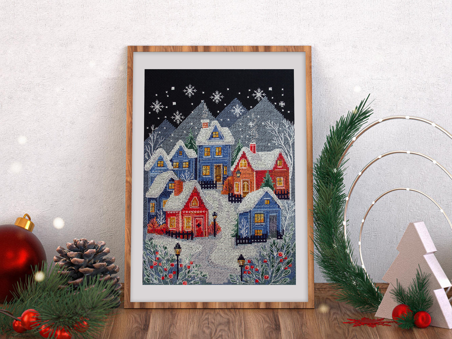 The Night Before Christmas Cross-stitch Kit