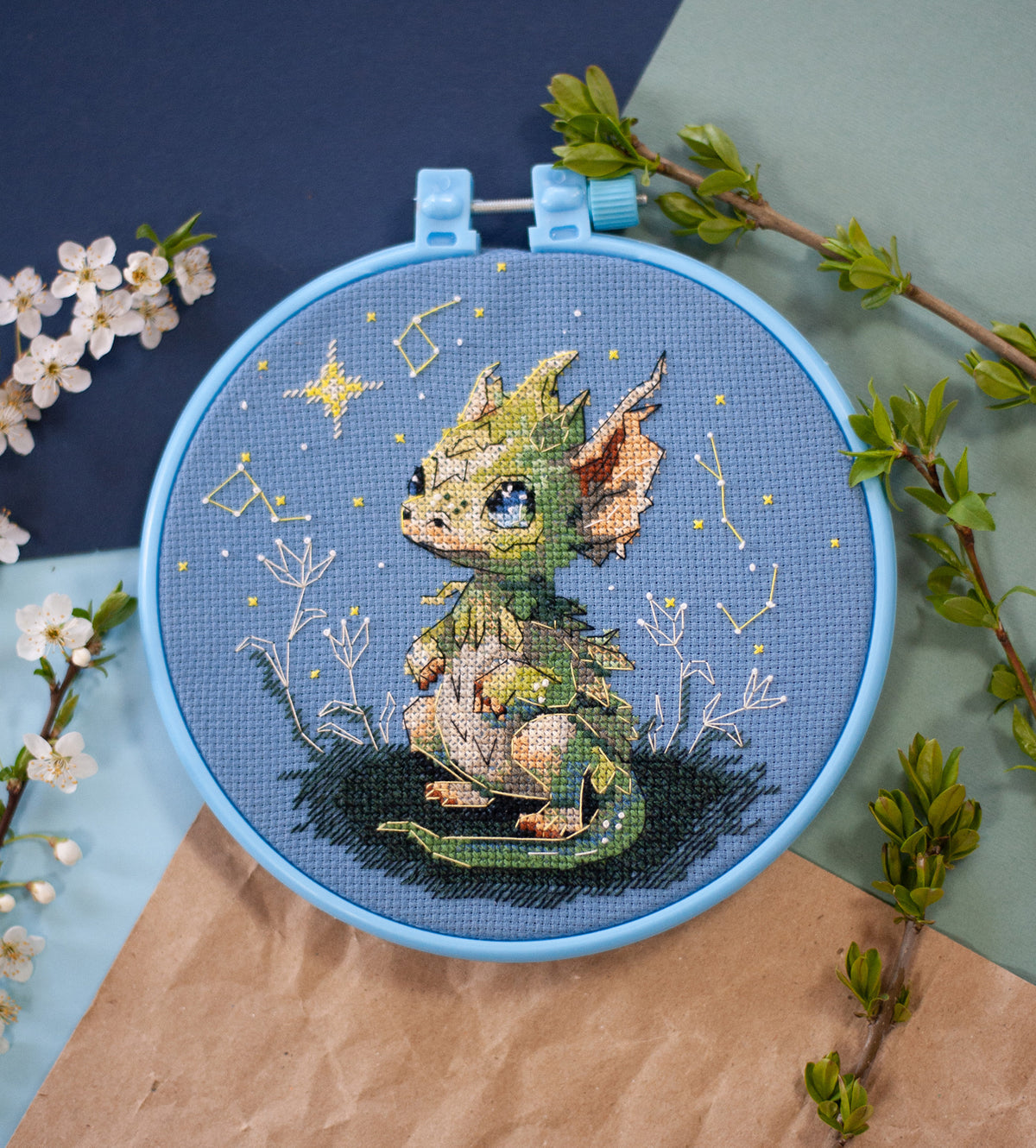 The Star Lighter Cross Stitch Kit