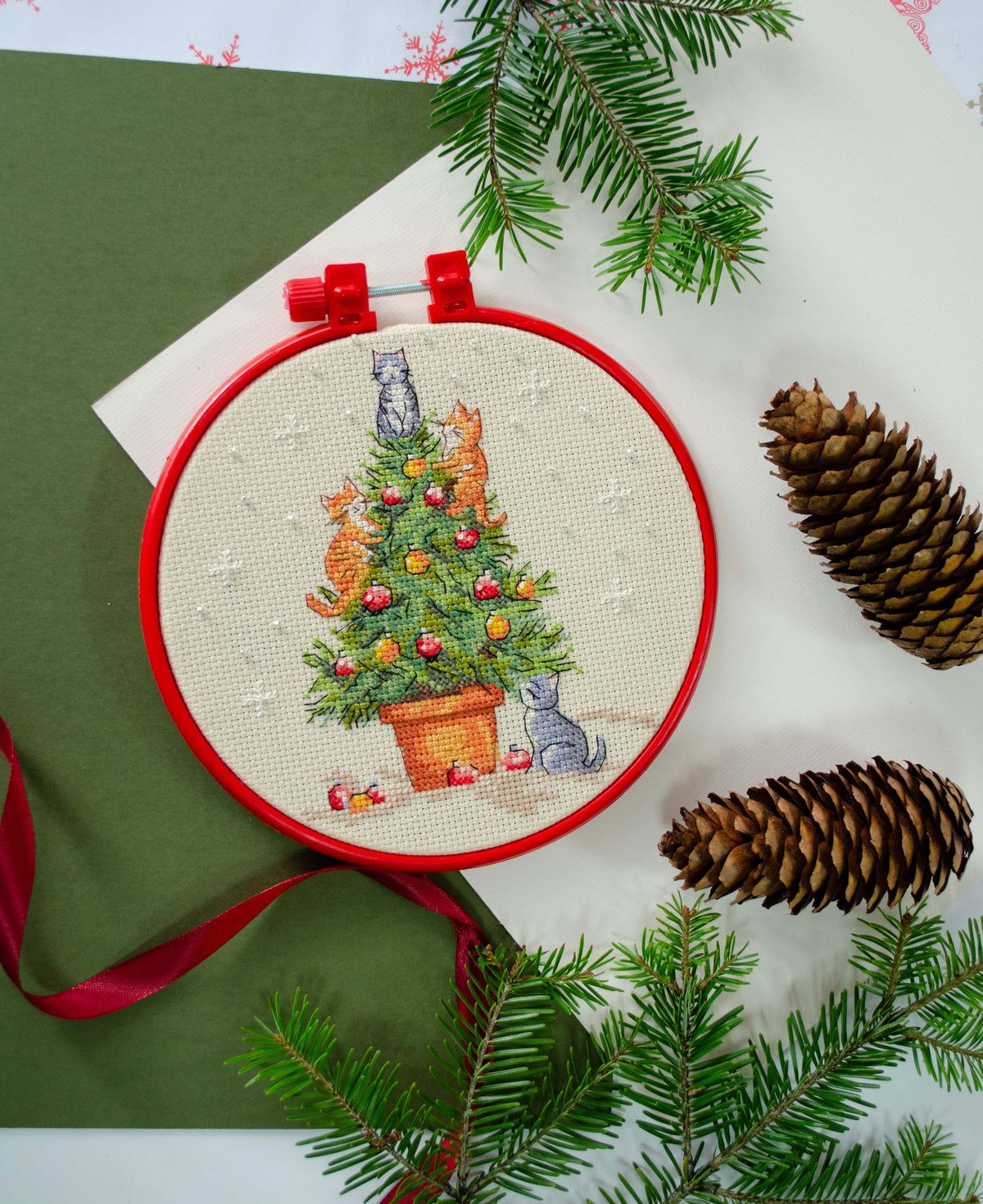 The Naughty Cats Cross Stitch Kit