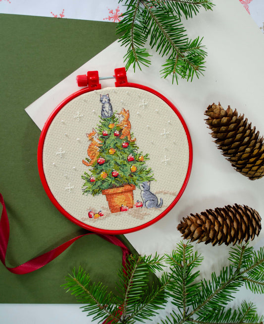 The Naughty Cats Cross Stitch Kit