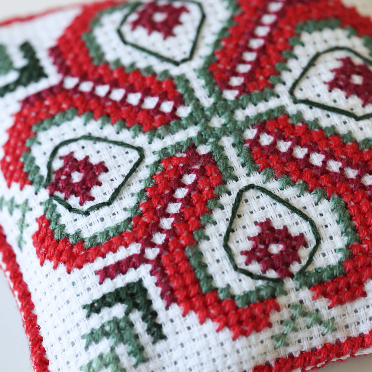 Holiday Bells 3D Ornament Cross Stitch Kit