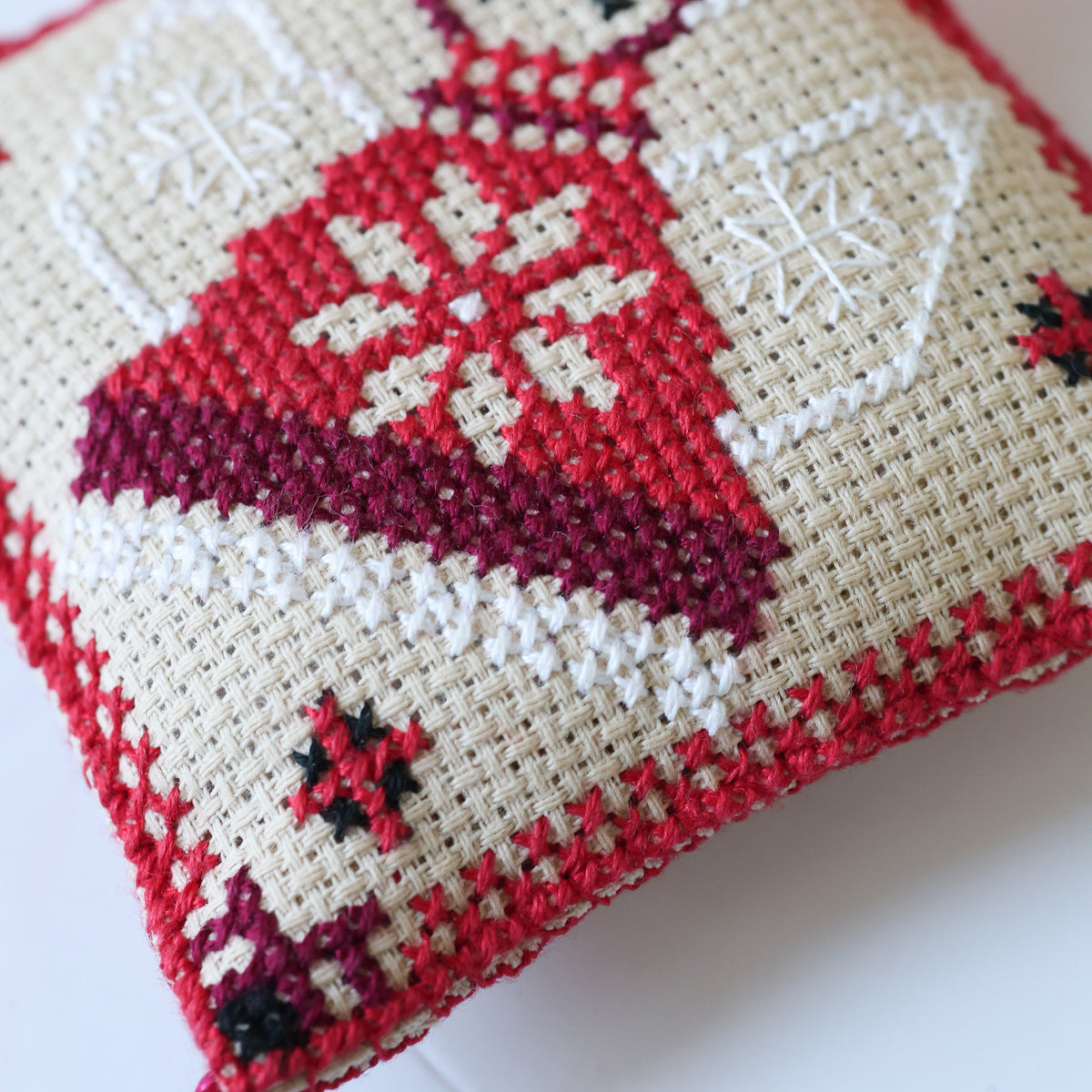 Festive Little Angel 3D Ornament Cross Stitch Kit