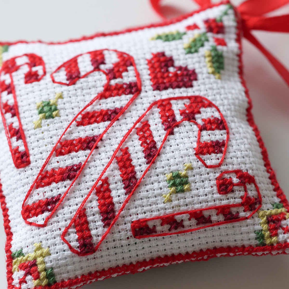 Christmas Joy 3D Ornament Cross Stitch Kit