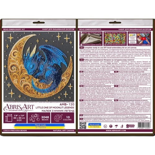 Little One of Moonlit Legends Beaded Embroidery Kit