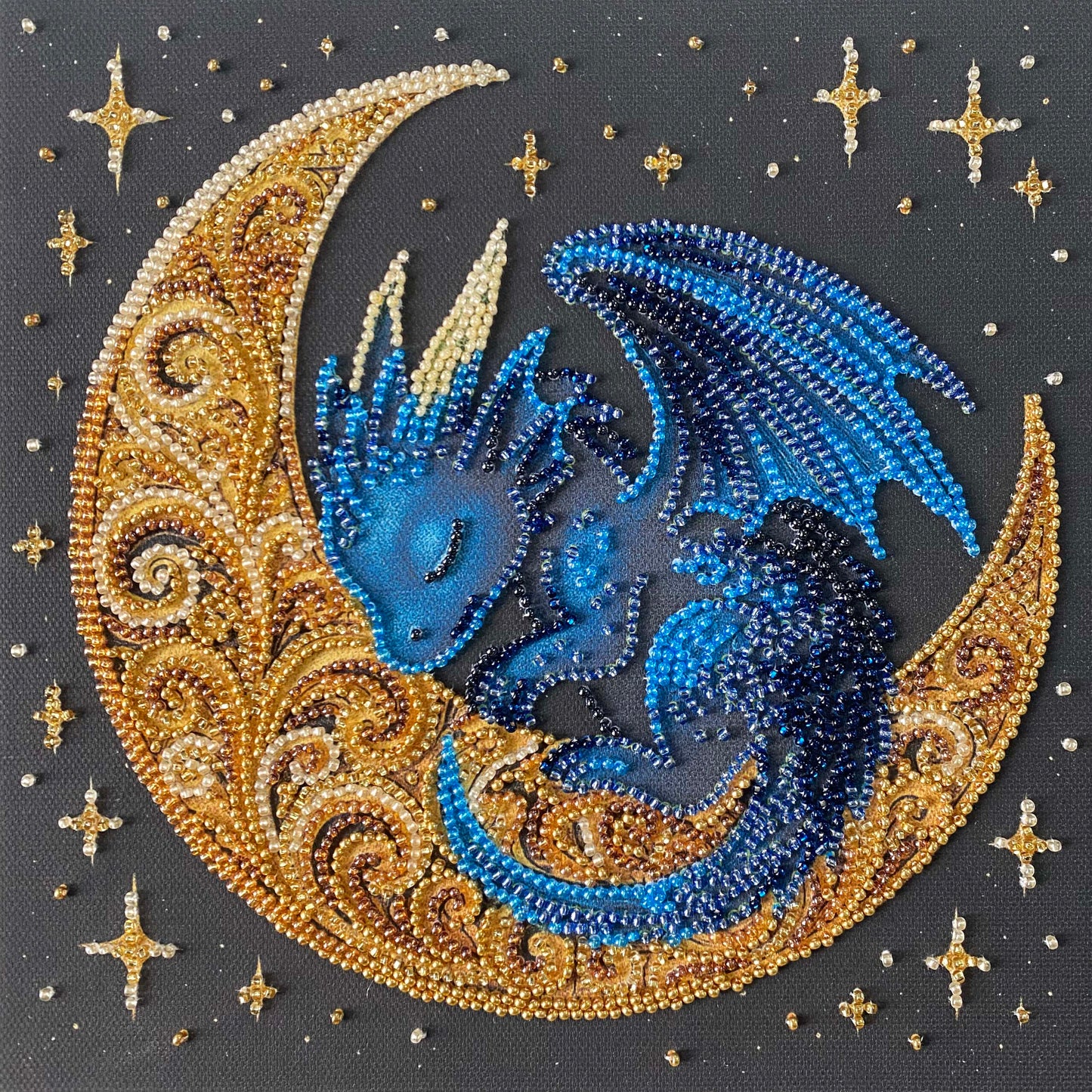 Little One of Moonlit Legends Beaded Embroidery Kit