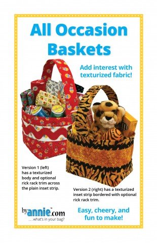 All Occasion Baskets Pattern - ByAnnie