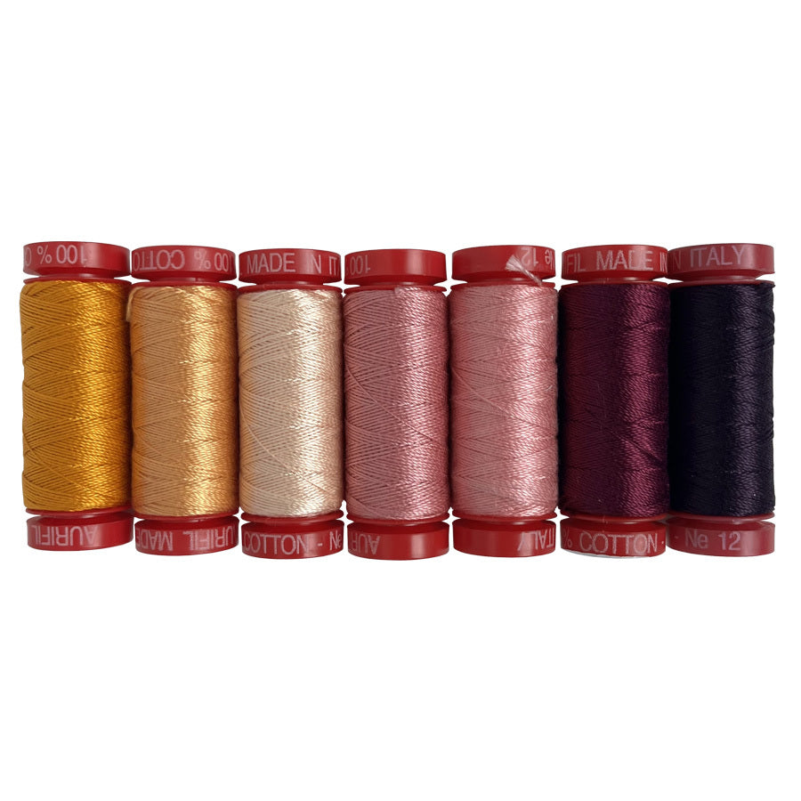 Anemone by Allie McCathren 12wt Collection - Aurifil