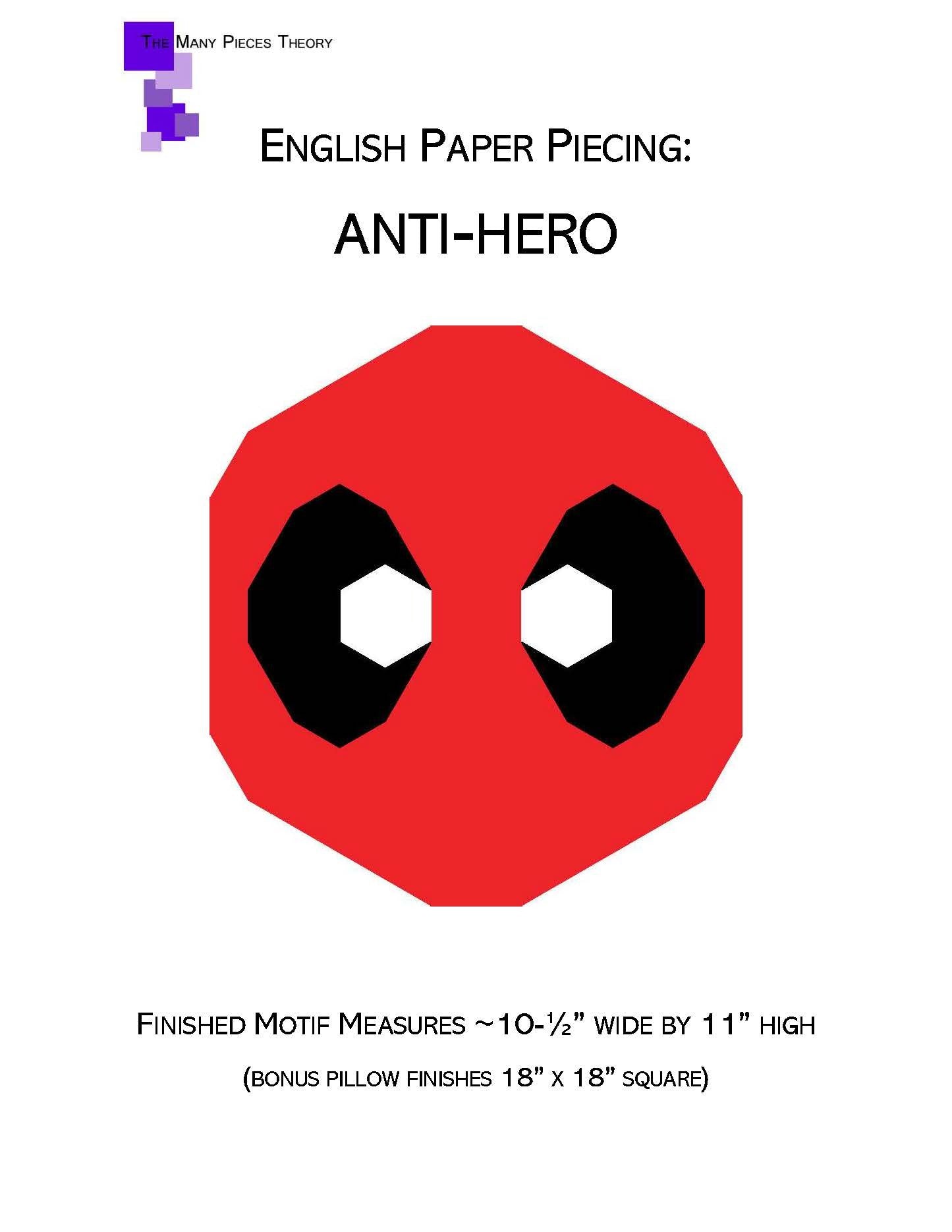 Anti-Hero Pattern - Quiltoni