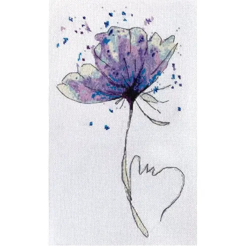 Azure Colour Cross-stitch Kit - Abris Art