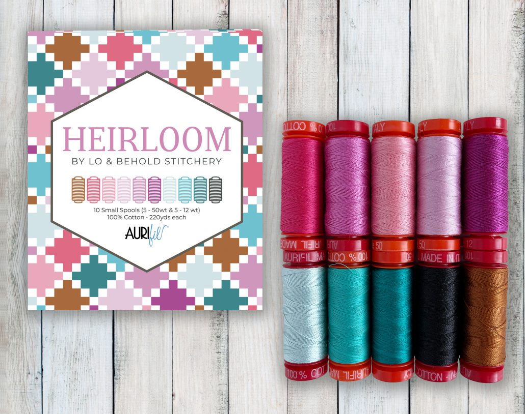 Heirloom Collection by Aurifil - Brittany Lloyd Lo & Behold Stitchery