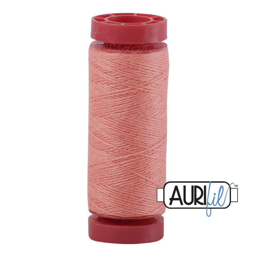 12wt Lana Wool Small Spool - 8212 Coral