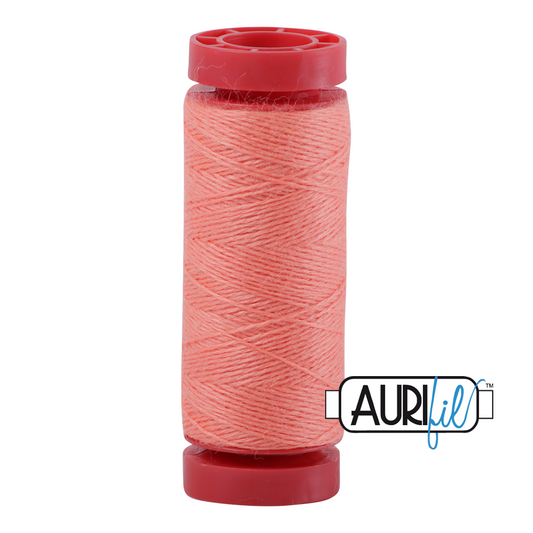 12wt Lana Wool Small Spool - 8212 Coral