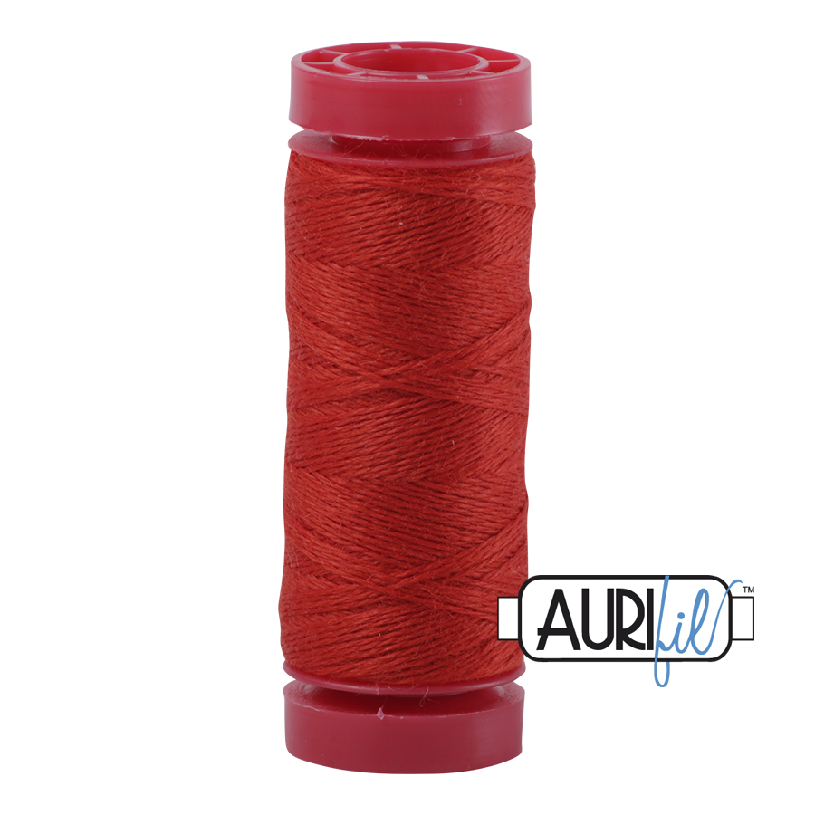 12wt Lana Wool Small Spool - 8220 Burnt Orange