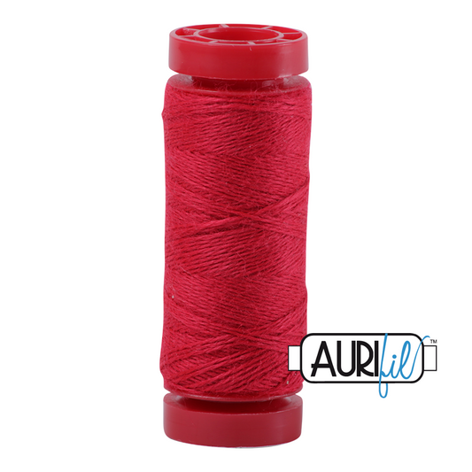 12wt Lana Wool Small Spool - 8255 Raspberry