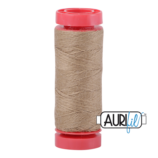 12wt Lana Wool Small Spool - 8346 Dark Linen