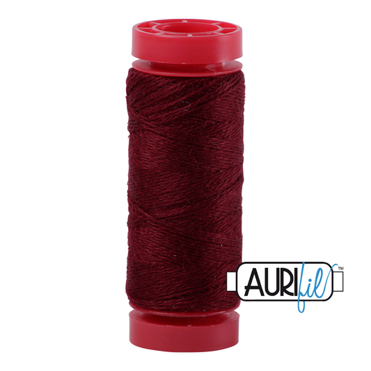 12wt Lana Wool Small Spool - 8460 Wine