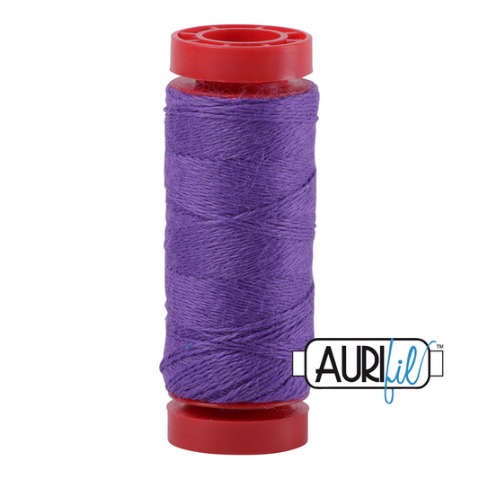 12wt Lana Wool Small Spool - 8520 Grapes