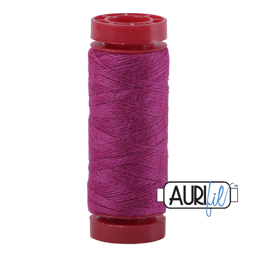 12wt Lana Wool Small Spool - 8530 Puce