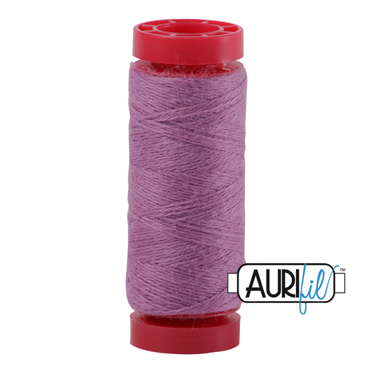 12wt Lana Wool Small Spool - 8553 Dark Lavender
