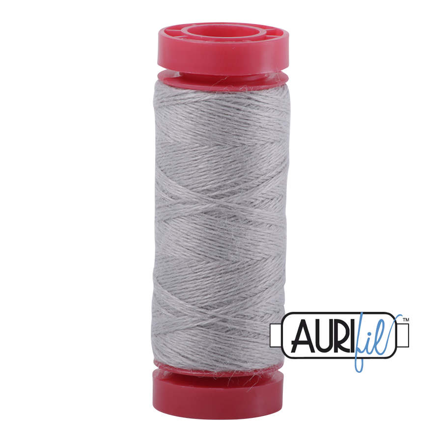 12wt Lana Wool Small Spool - 8605 Light Grey