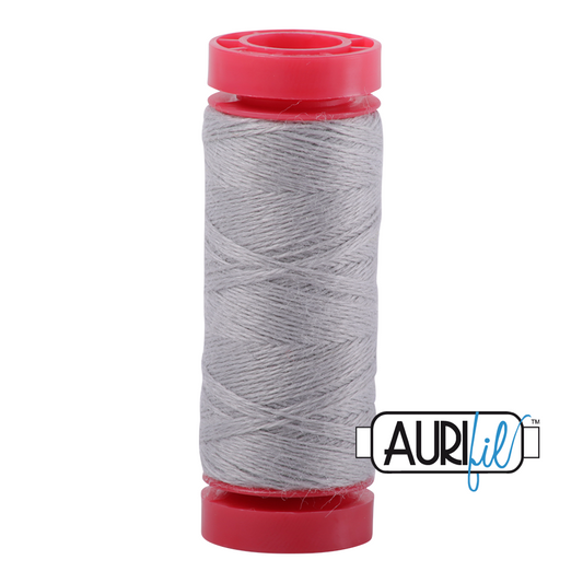 12wt Lana Wool Small Spool - 8605 Light Grey