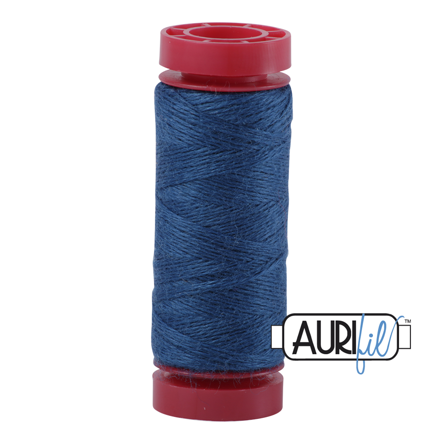12wt Lana Wool Small Spool - #8735 Deep Teal