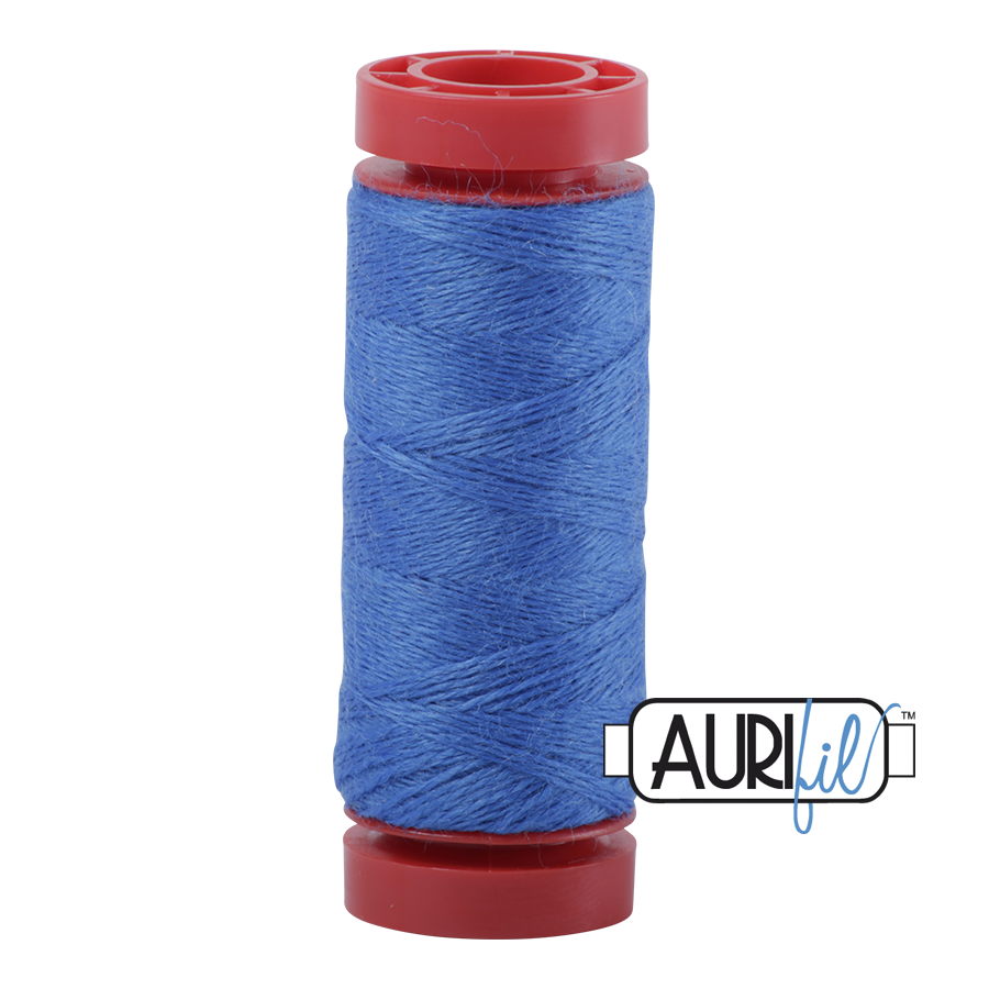 12wt Lana Wool Small Spool - 8740 Bright Blue