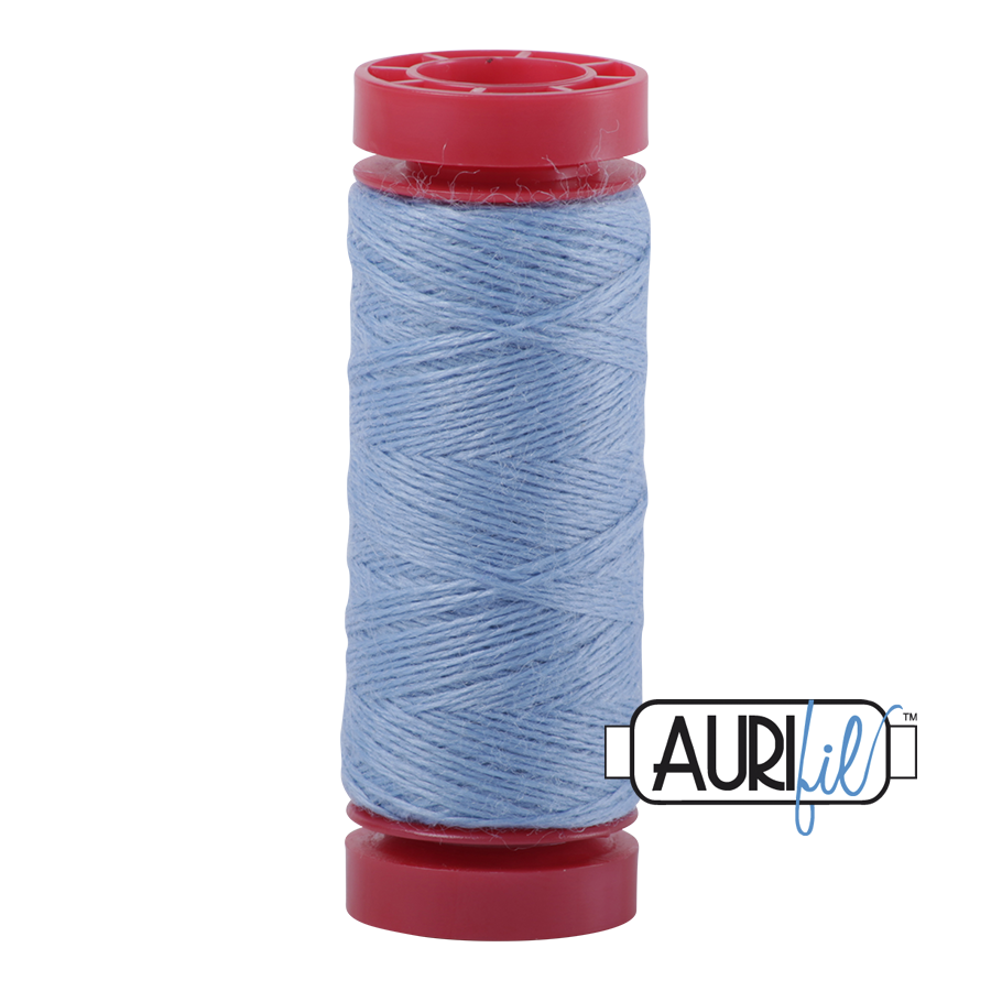 DISCONTINUED: 12wt Lana Wool Small Spool - #8742 Cerulean