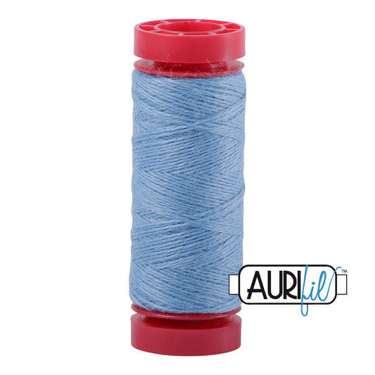 DISCONTINUED: 12wt Lana Wool Small Spool - 8742 Cerulean