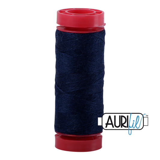 12wt Lana Wool Small Spool - 8784 Bright Midnight
