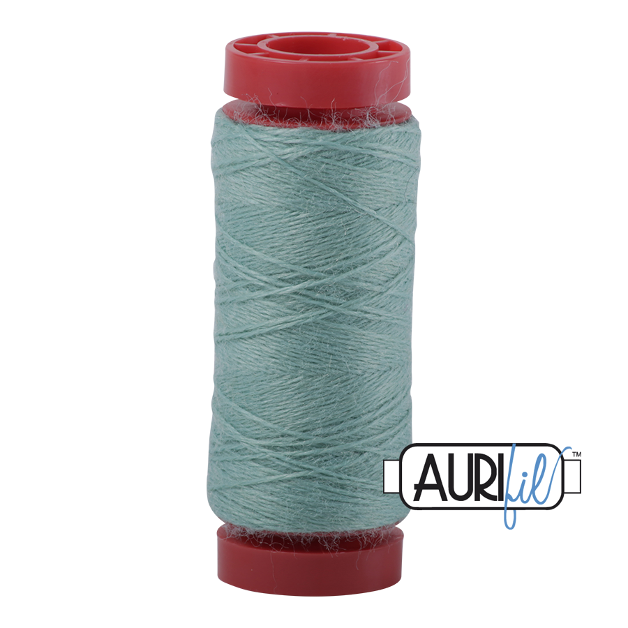 12wt Lana Wool Small Spool - 8865 Seafoam