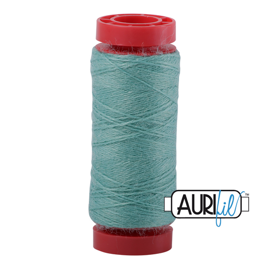 12wt Lana Wool Small Spool - 8865 Seafoam