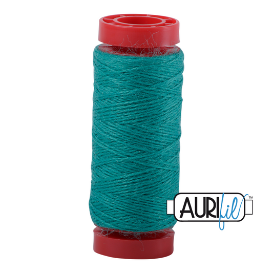 12wt Lana Wool Small Spool - 8870 Caribbean