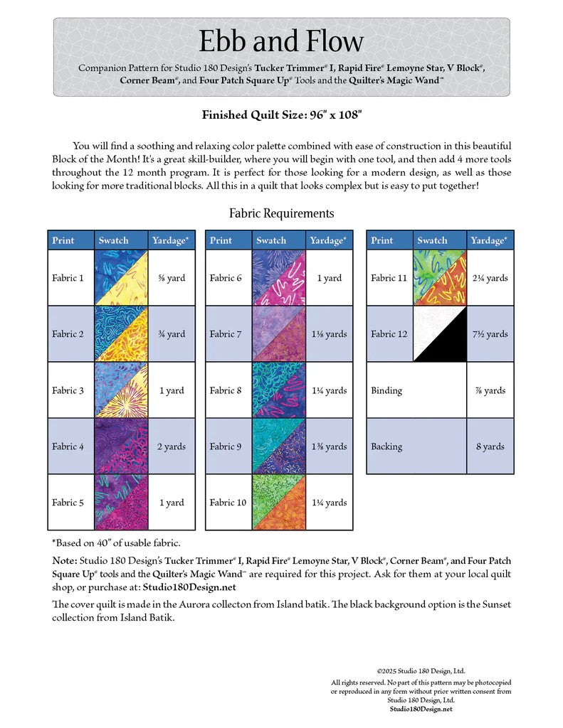 Ebb and Flow BOM Pattern