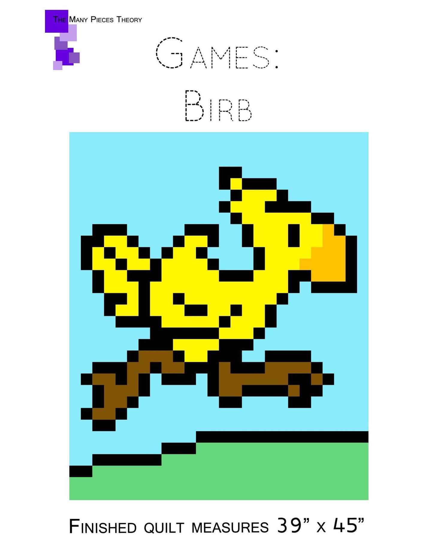 Birb Pattern - Quiltoni