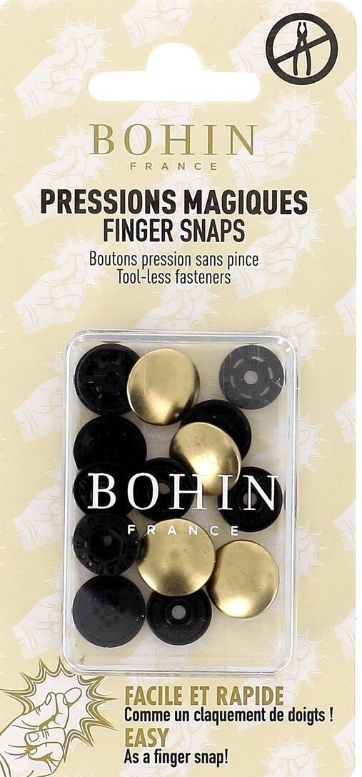 Metal Finger Snaps - Gold