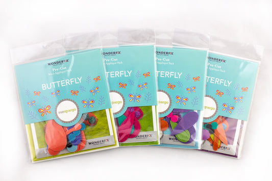 Sue Spargo Pre-Cut Wool Kit - Butterfly