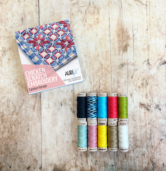 PRE-ORDER: Chicken Scratch Embroidery by Carolyn Forster