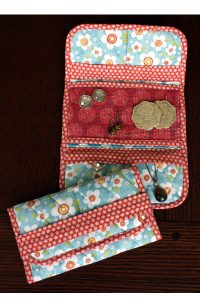 Jewelry Travel Wallet Pattern