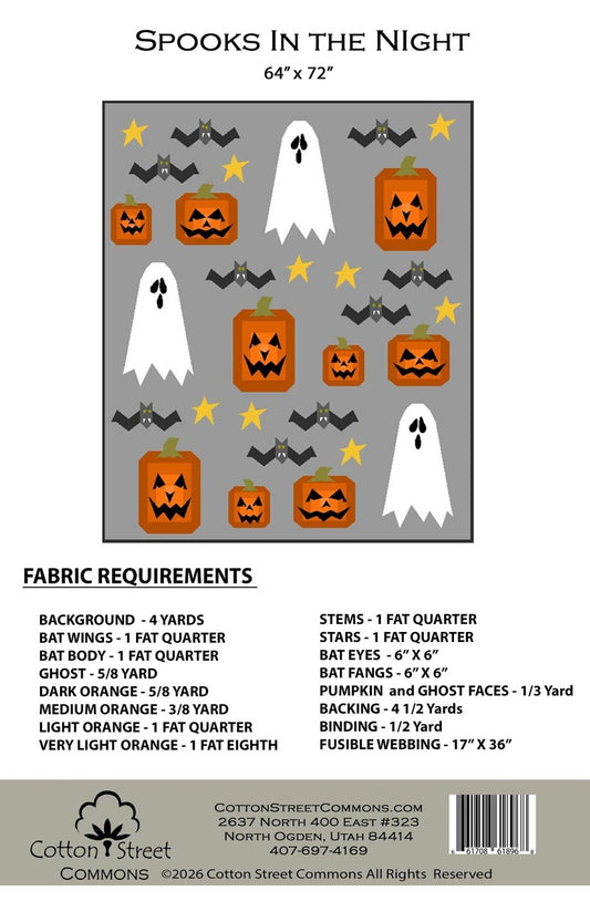 Spooks in the Night Pattern