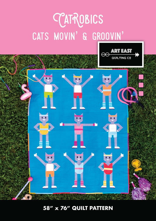 Catrobics - Cats Movin' & Groovin' Pattern