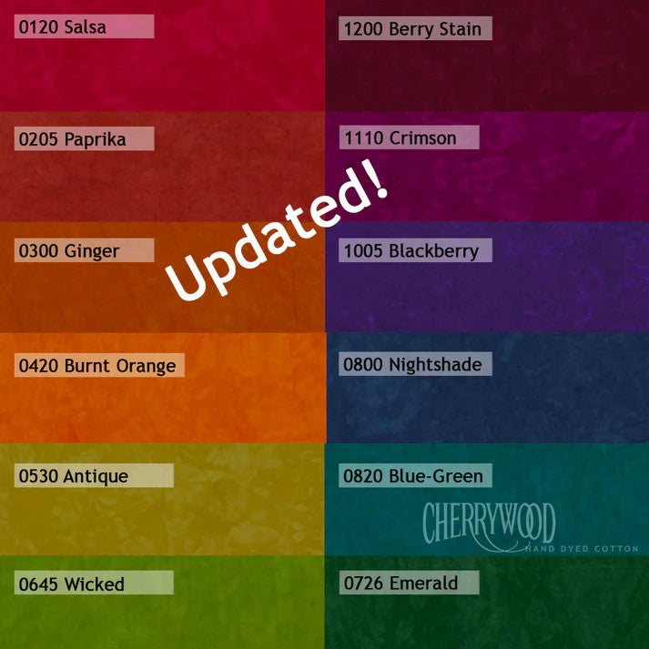 12Pc Color Wheel Dark Bundle - Updated