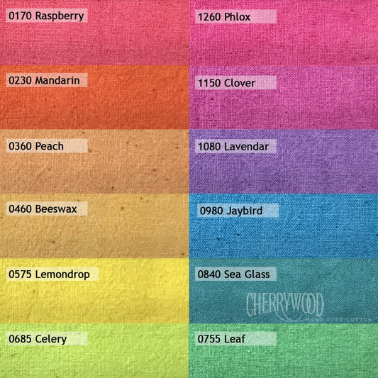 12 Pc Color Wheel Light Bundle - Cherrywood Fabrics