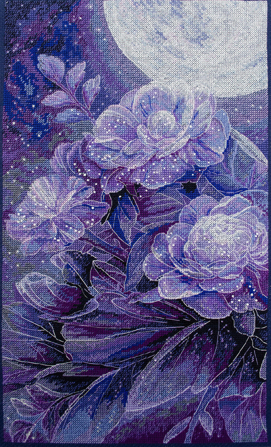 Colors of the Night Cross Stitch Kit - Abris Art