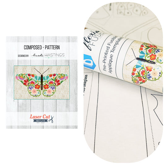 "Composed" by Madi Hastings Bundle: Pattern and Preprinted FlexiFuse