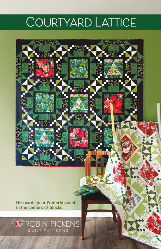 Courtyard Lattice Pattern - Robin Pickens