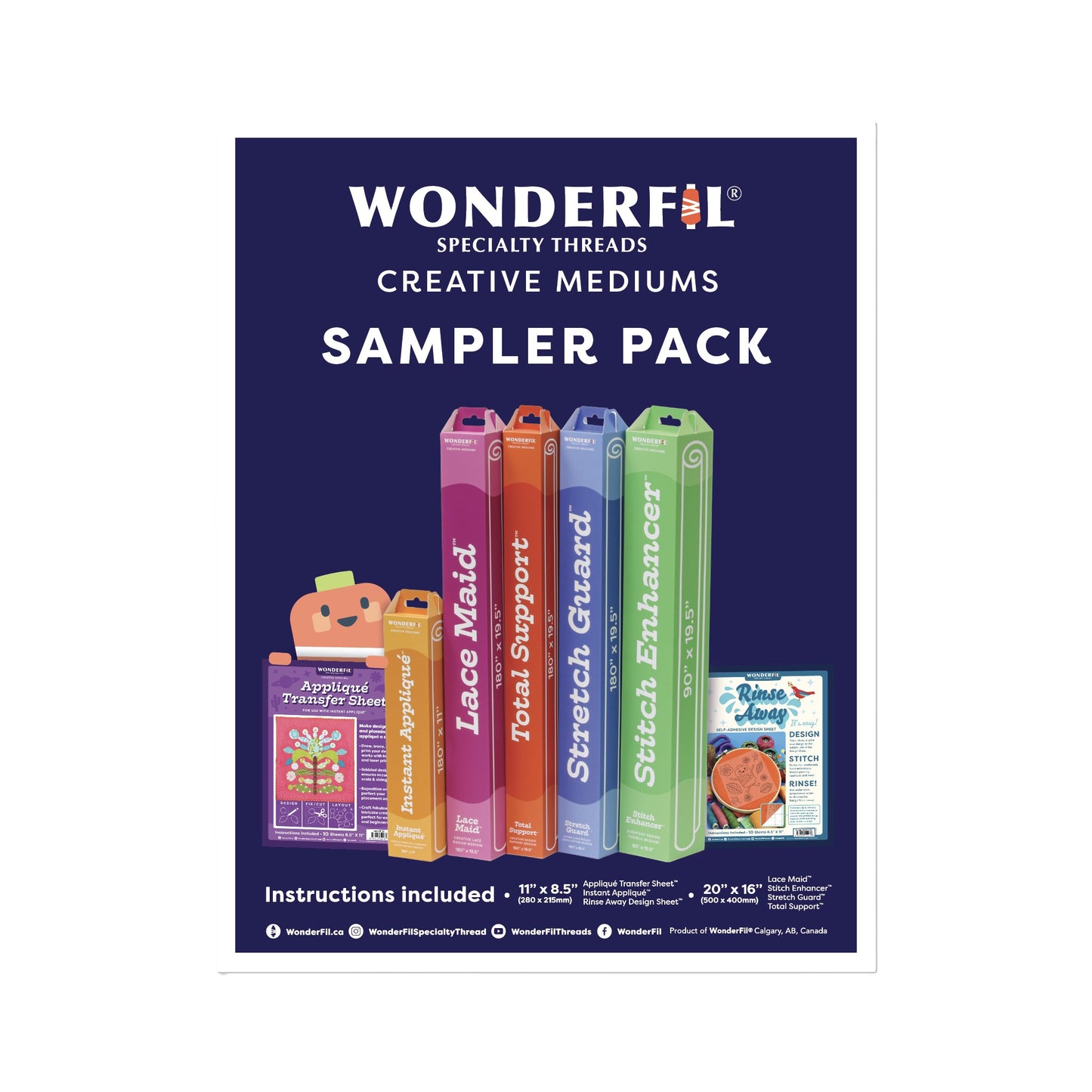 Creative Mediums Sampler - 10 Pack